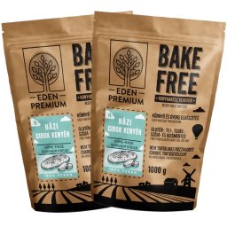 Eden Premium Bake-Free Házi cirokkenyér lisztkeverék DUO 2X1000 g