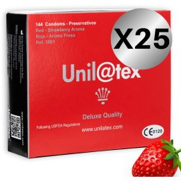 UNILATEX - piros eper z vszercsomag 25 x 144 db