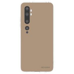 Átlátszó szilikon tok az alábbi mobiltelefonokra Xiaomi Mi Note 10 (Pro) - Soft Sand