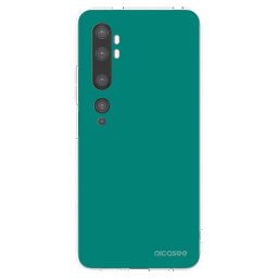 Átlátszó szilikon tok az alábbi mobiltelefonokra Xiaomi Mi Note 10 (Pro) - Emerald Mist