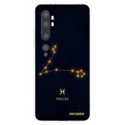 Átlátszó szilikon tok az alábbi mobiltelefonokra Xiaomi Mi Note 10 (Pro) - PISCES