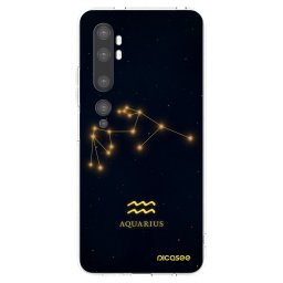 Átlátszó szilikon tok az alábbi mobiltelefonokra Xiaomi Mi Note 10 (Pro) - AQUARIUS