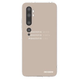 Átlátszó szilikon tok az alábbi mobiltelefonokra Xiaomi Mi Note 10 (Pro) - Positive Vibes
