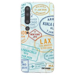 Átlátszó szilikon tok az alábbi mobiltelefonokra Xiaomi Mi Note 10 (Pro) - PASSPORT EDITION