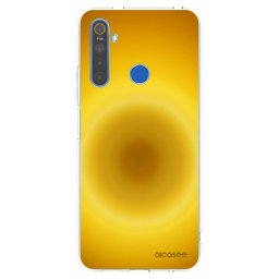 Átlátszó szilikon tok az alábbi mobiltelefonokra Realme 5 - Solar Pulse