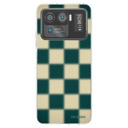 Átlátszó szilikon tok az alábbi mobiltelefonokra Xiaomi Mi 11 Ultra - Shadow Chess