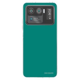 Átlátszó szilikon tok az alábbi mobiltelefonokra Xiaomi Mi 11 Ultra - Emerald Mist