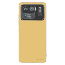 Átlátszó szilikon tok az alábbi mobiltelefonokra Xiaomi Mi 11 Ultra - Canary Crystal