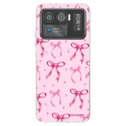 Átlátszó szilikon tok az alábbi mobiltelefonokra Xiaomi Mi 11 Ultra - Bow Aesthetic