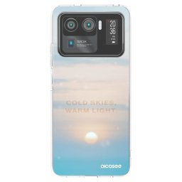 Átlátszó szilikon tok az alábbi mobiltelefonokra Xiaomi Mi 11 Ultra - COLD SKIES
