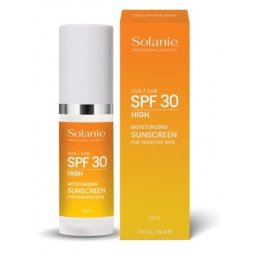 Solanie fényvédő hidratáló arckrém érzékeny bőrre, 30 ml
