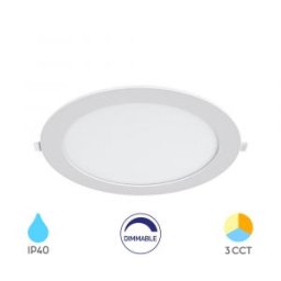 LED Süllyesztett spot lámpa D:229mm 18W 1800lm 3000-4000-6500K