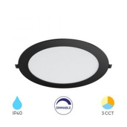 LED Süllyesztett spot lámpa D:229mm 18W 1800lm 3000-4000-6500K