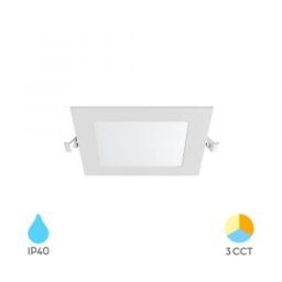 LED Süllyesztett spot lámpa 128mmx128mm 6W 470lm 3000-4000-6500K