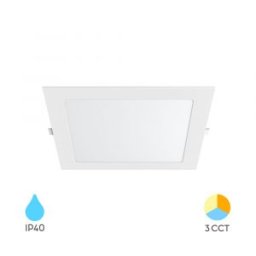 LED Süllyesztett spot lámpa 170mmx170mm 12W 1120lm 3000-4000-6500K