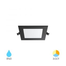 LED Süllyesztett spot lámpa 90mmx90mm 3W 220lm 3000-4000-6500K