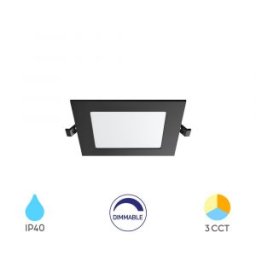 LED Süllyesztett spot lámpa 90mmx90mm 4W 280lm 3000-4000-6500K