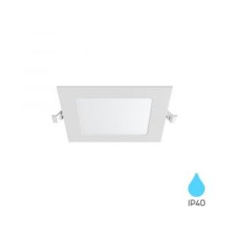 Ledes LED Süllyesztett spot lámpa 128mmx128mm 6W 470lm 6500K
