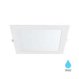 Ledes LED Süllyesztett spot lámpa 225mmx225mm 18W 1760lm 3000K