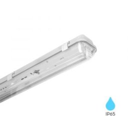 Por és páramentes lámpa 2xLED fénycsőhöz 1260mm betáp 1oldlaról