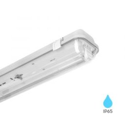 Por és páramentes lámpa 2xLED fénycsőhöz 1560mm betáp 1oldlaról