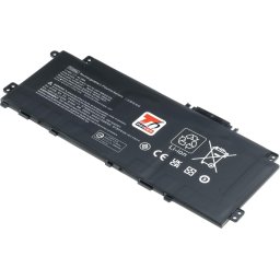 Akkumulátor T6 Power HP Pavilion 13-bb0000, 14-dv0000, 14-ec0000, 3700mAh, 43Wh, 3cellás, Li-poly, 3 cellás akkumulátor