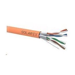 Solarix STP, Cat6A, vezeték, LSOH B2ca, 500m-es tekercs SXKD-6A-STP-LSOH-B2ca