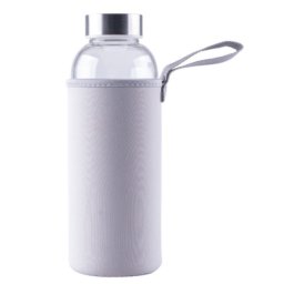Steuber Üvegpalack fedővel 500 ml, szürke