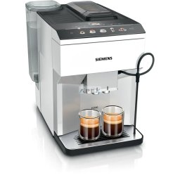 SIEMENS TP515R02 Teljesen automata kávéfőző EQ500 classic Nappali ezüst, Fehér, Víztartály