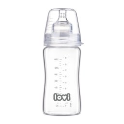 LOVI Üveg cumisüveg 250ml