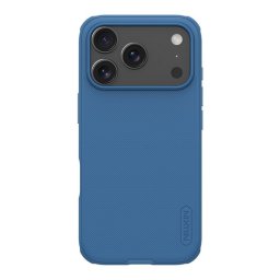 NILLKIN SUPER FROSTED PRO műanyag telefonvédő (ütésállóság, gumírozott, érdes felület) SÖTÉTKÉK Apple iPhone 17 Pro Max