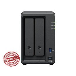 Synology DiskStation DS725+ (4GB) 2x SSD/HDD lemezes NAS + regisztrációs kártya