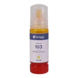 VICTORIA TECHNOLOGY T00S44A Tinta EcoTank L3110, L3150, L1110 nyomtatókhoz, VICTORIA TECHNOLOGY 103, sárga, 65 ml