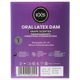 EXS szőlős nyalókendő - latex óvókendő (1 db)