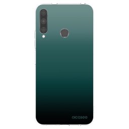 Átlátszó szilikon tok az alábbi mobiltelefonokra Huawei P40 Lite E - Verdant Fade