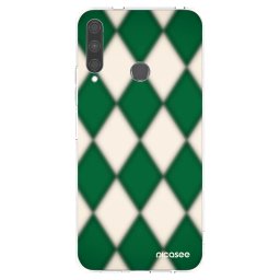 Átlátszó szilikon tok az alábbi mobiltelefonokra Huawei P40 Lite E - Emerald Diamond