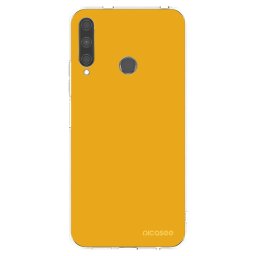 Átlátszó szilikon tok az alábbi mobiltelefonokra Huawei P40 Lite E - Sun