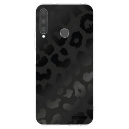 Átlátszó szilikon tok az alábbi mobiltelefonokra Huawei P40 Lite E - Midnight Leopard