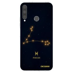 Átlátszó szilikon tok az alábbi mobiltelefonokra Huawei P40 Lite E - PISCES