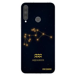 Átlátszó szilikon tok az alábbi mobiltelefonokra Huawei P40 Lite E - AQUARIUS
