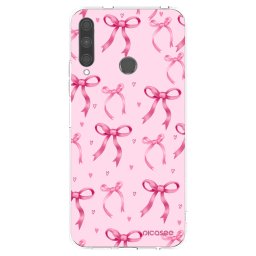 Átlátszó szilikon tok az alábbi mobiltelefonokra Huawei P40 Lite E - Bow Aesthetic