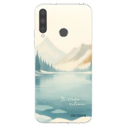 Átlátszó szilikon tok az alábbi mobiltelefonokra Huawei P40 Lite E - NOTHERN SILENCE