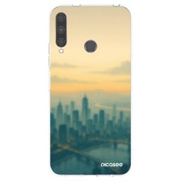 Átlátszó szilikon tok az alábbi mobiltelefonokra Huawei P40 Lite E - Airplane mode