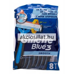 Gillette Blue3 Smooth eldobható borotva 8db-os