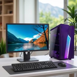 Komplett Gamer PC Szett Performer Gold i3-14100F/16GB/1TB NVMe SSD/RTX 3050 6GB + Dell P2212H 22" FHD Monitor + Meetion MT-C100 Vezetékes Bill+Egér