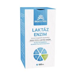 Bioextra Laktáz enzim 6500 FCCU rágótabletta eper ízű 100x