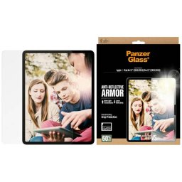 Edzett üveg PanzerGlass Ultra-Wide Fit fényvisszaverő páncél az iPad Air 13" (2025/2024) / Pro 13" (2025/2024) készülékhez