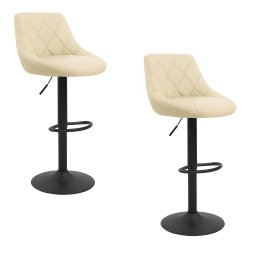 Velora Bar Line SOLARA Alabaster - prémium bárszék szett, bézs