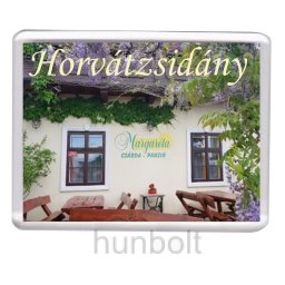Horvátzsidány Margaréta Panzió hűtőmágnes (műanyag keretes)