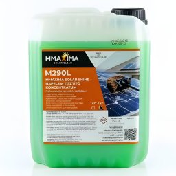 M290 Mmaxima Solar Cleaner - Napelem tisztító koncentrátum, 5 kg (professzionális napelem tisztító folyadék)